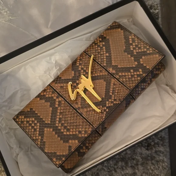 Giuseppe Zanotti Python Clutch - NWB - Picture 2 of 6